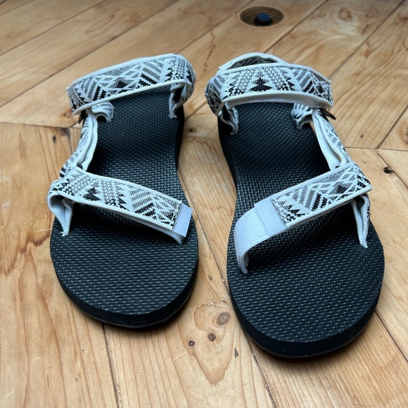 Teva Shoes - Teva Black/White/Grey Sandals